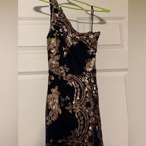 A beautiful prom dress